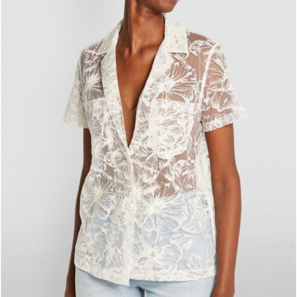 Beautiful Maje blouse cream size 1